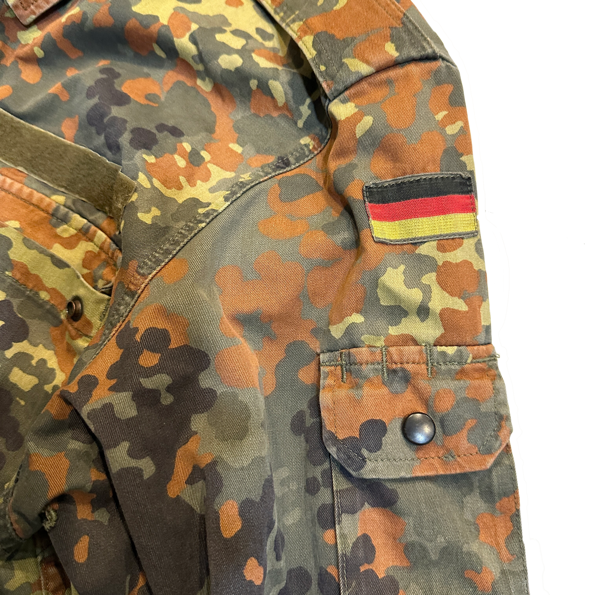 Bundeswehr Flecktarn Field Shirt Close up