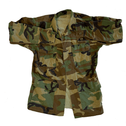 USGI M81 Woodland Camo BDU Shirt 2