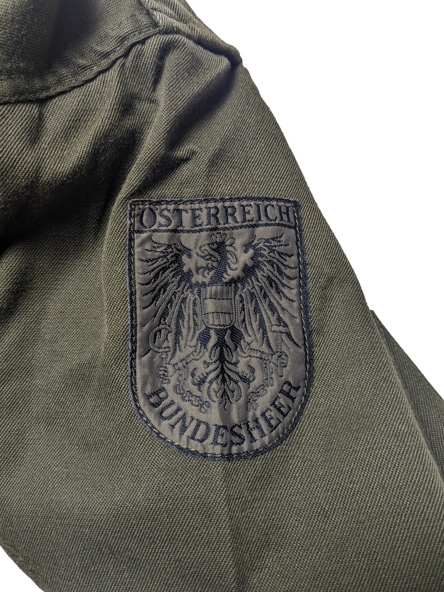Austrian Army Field Shirt OD Green 2