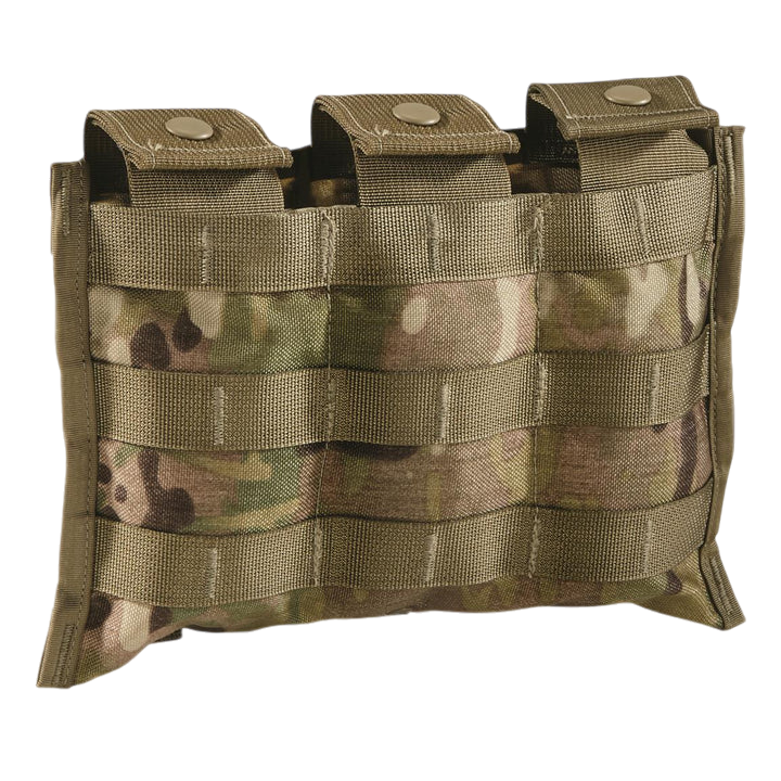 GI MOLLE II M4/M16 3-Mag Pouch— OCP Scorpion