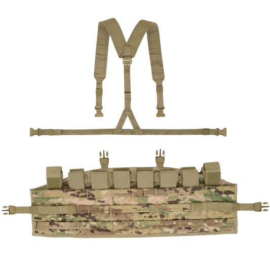 GI MOLLE II TAP Weste Komplettset - Multicam